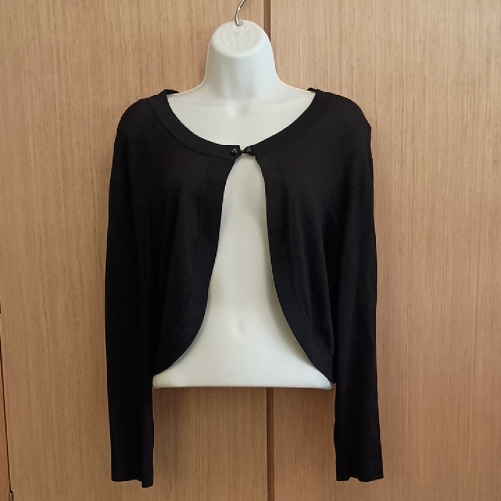Jessica Howard Evenings SZ XL Black Shrug
